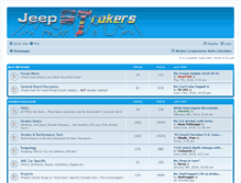 Tablet Screenshot of jeepstrokers.com